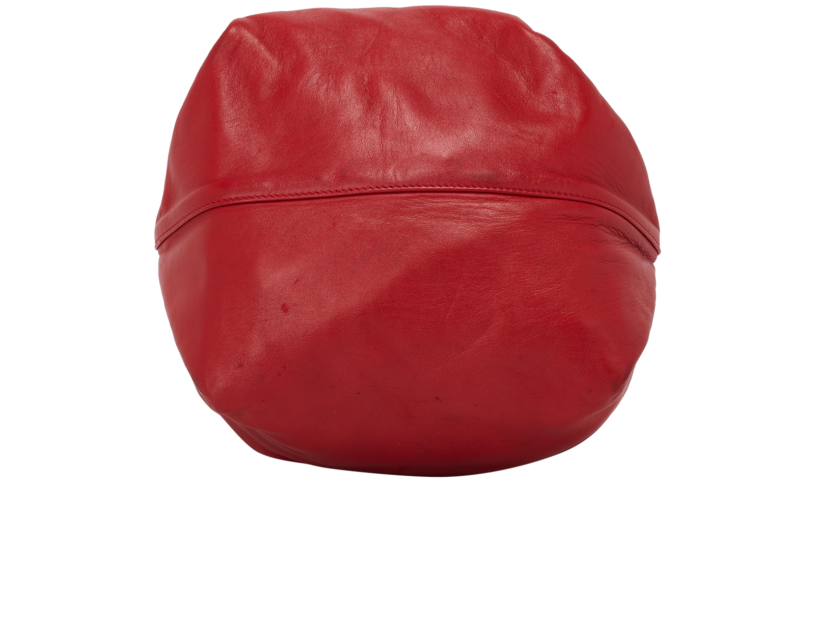 Teddy Bucket, &pound;290, Handbags, Red, Leather, Top view